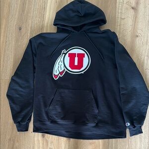 Champion Black U of Utah Hoodie